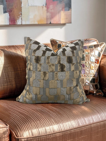 Decorative Pillow Arkose Cumin - 20x20" Knife Edge Cover