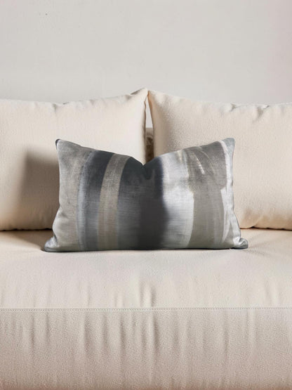 Lumbar Pillow Viridis Pumice 12x18" Knife Edge Cover