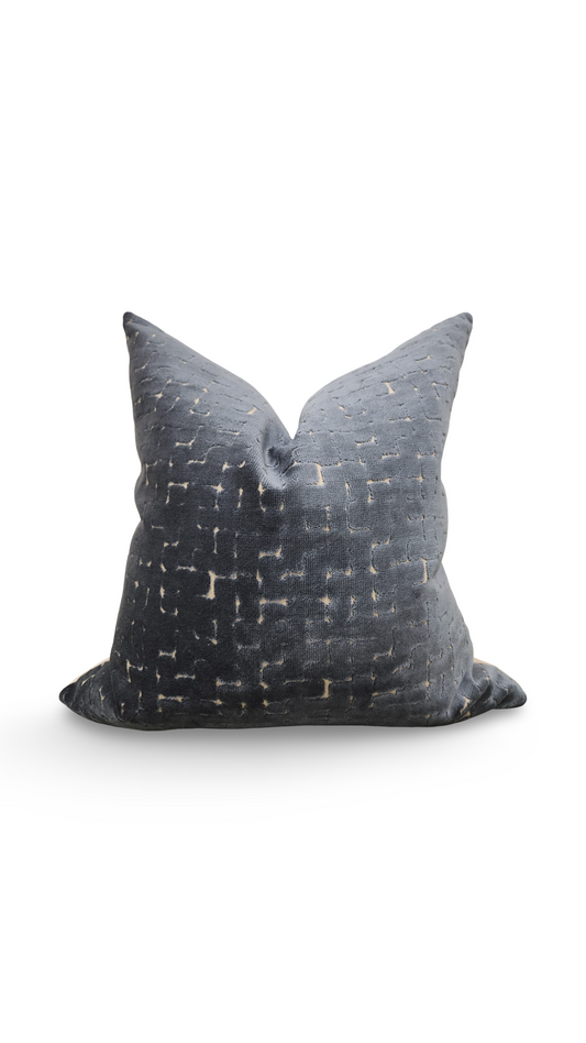 Decorative Pillow Riom Ink 20x20" Knife Edge Cover