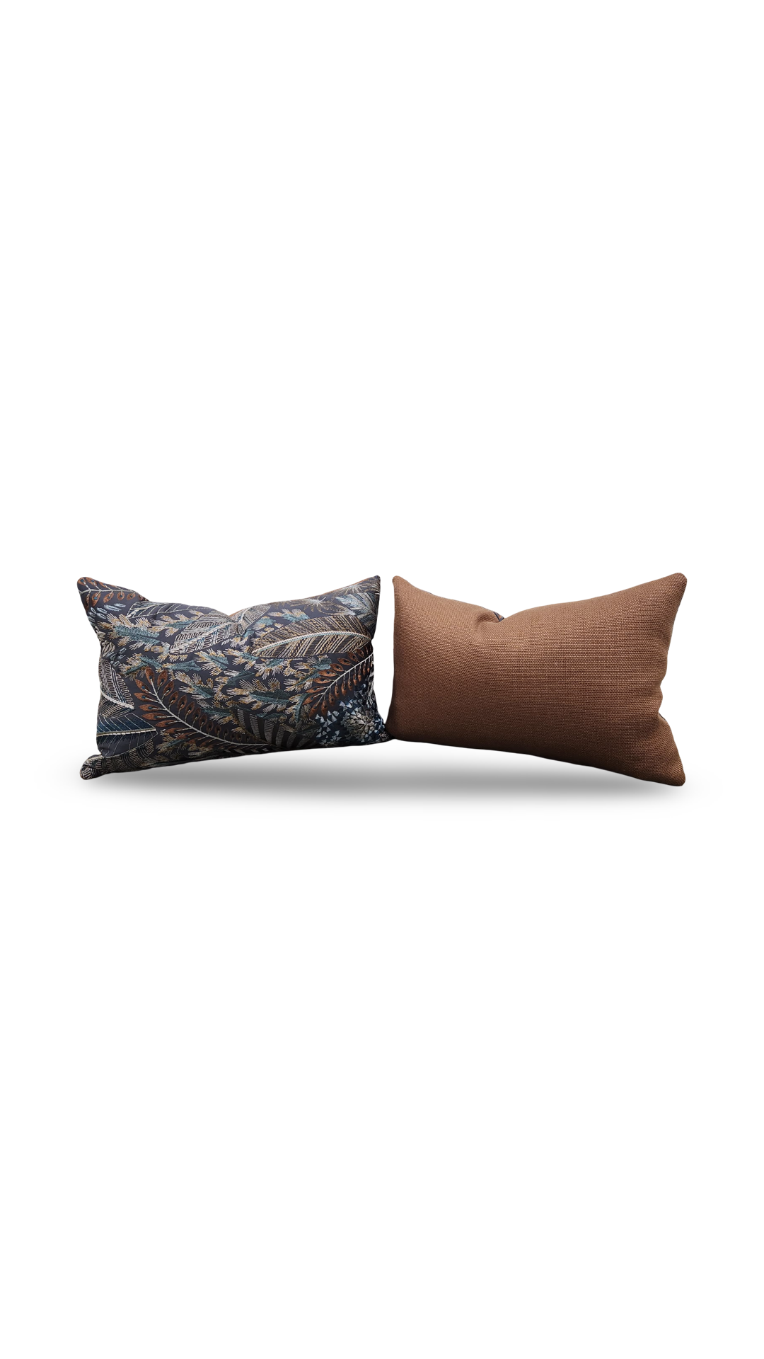 Lumbar Pillow Chiraco Spice 12x18" Knife Edge Cover