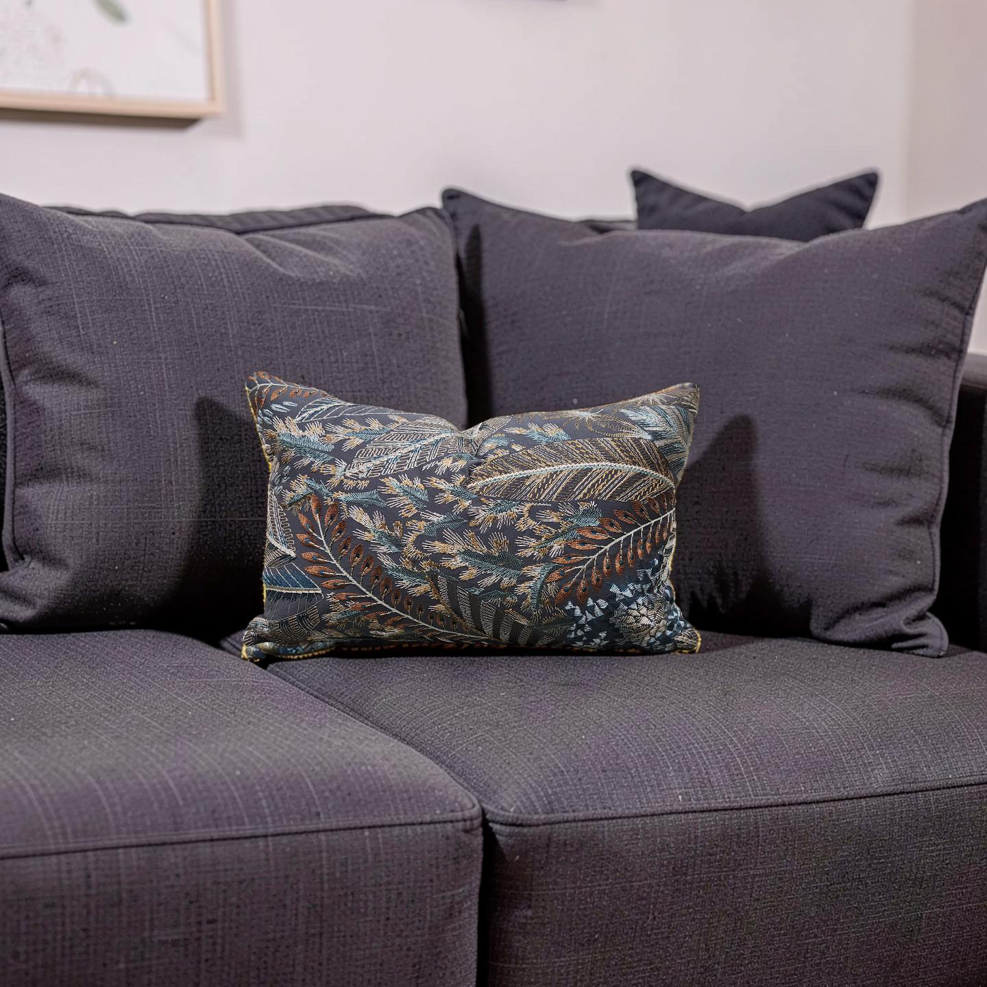 Lumbar Pillow Chiraco Spice 12x18" Knife Edge Cover