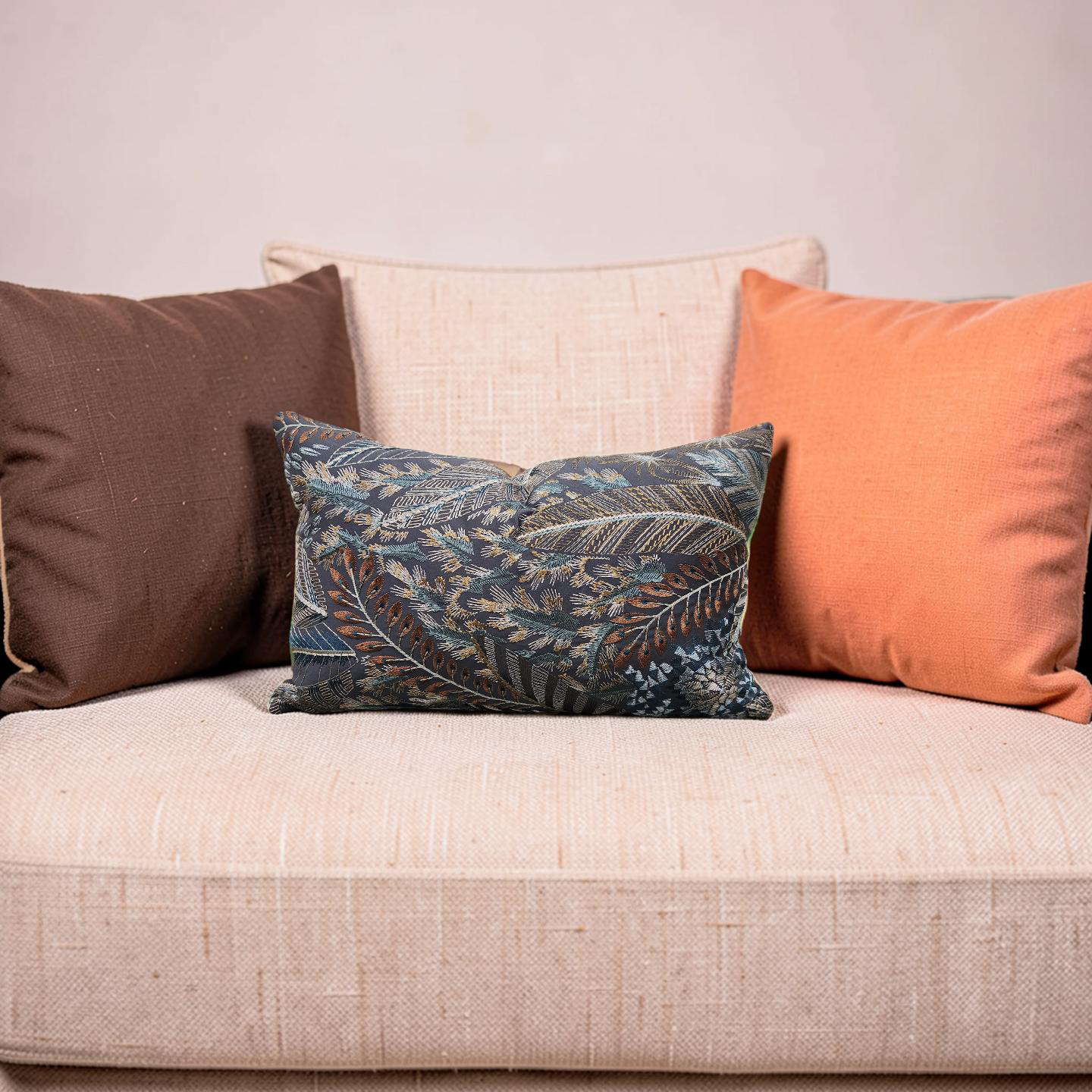 Lumbar Pillow Chiraco Spice 12x18" Knife Edge Cover