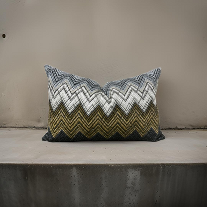 Zenith Muscovado 12x18" Knife Edge Decorative Lumbar Pillow