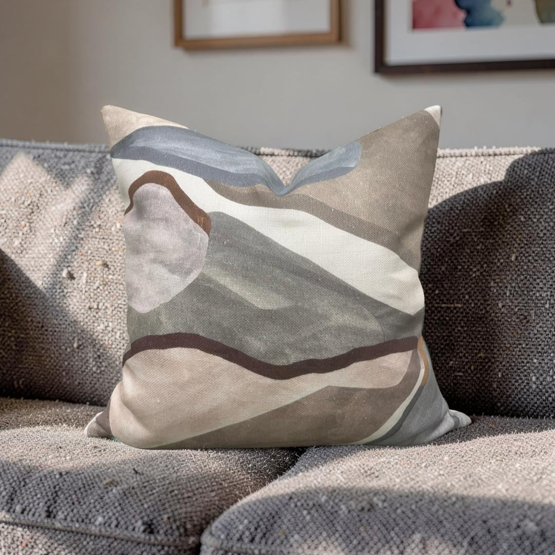 Decorative Pillow Figura Ashlar 20x20" Knife Edge Cover