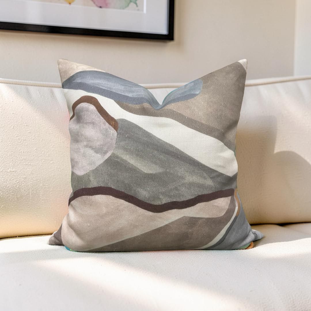 Decorative Pillow Figura Ashlar 20x20" Knife Edge Cover