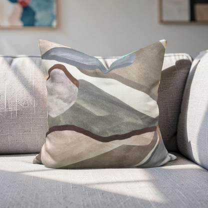 Decorative Pillow Figura Ashlar 20x20" Knife Edge Cover