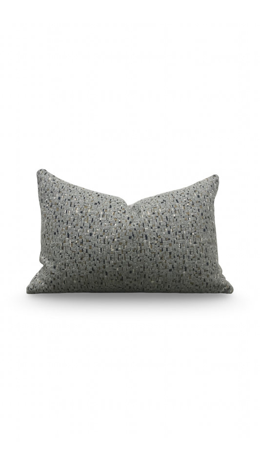 Lumbar Pillow Tanira Jadeite 12x18" Knife Edge Cover