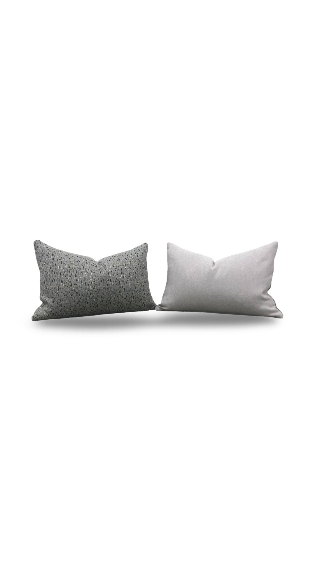 Lumbar Pillow Tanira Jadeite 12x18" Knife Edge Cover
