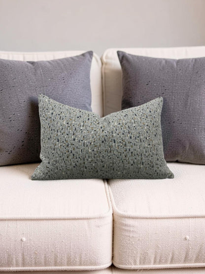 Lumbar Pillow Tanira Jadeite 12x18" Knife Edge Cover