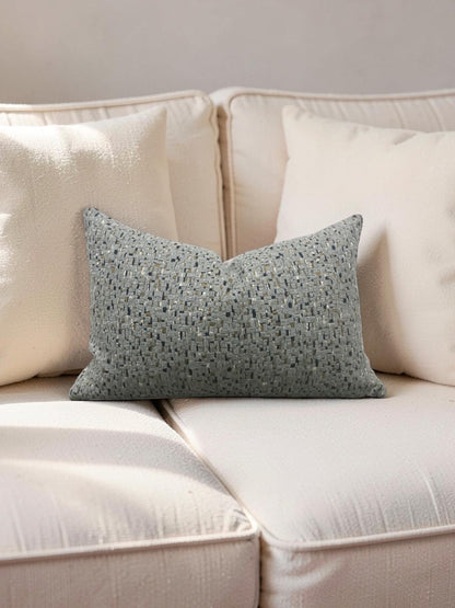 Lumbar Pillow Tanira Jadeite 12x18" Knife Edge Cover