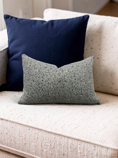 Lumbar Pillow Tanira Jadeite 12x18" Knife Edge Cover