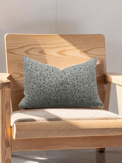 Lumbar Pillow Tanira Jadeite 12x18" Knife Edge Cover