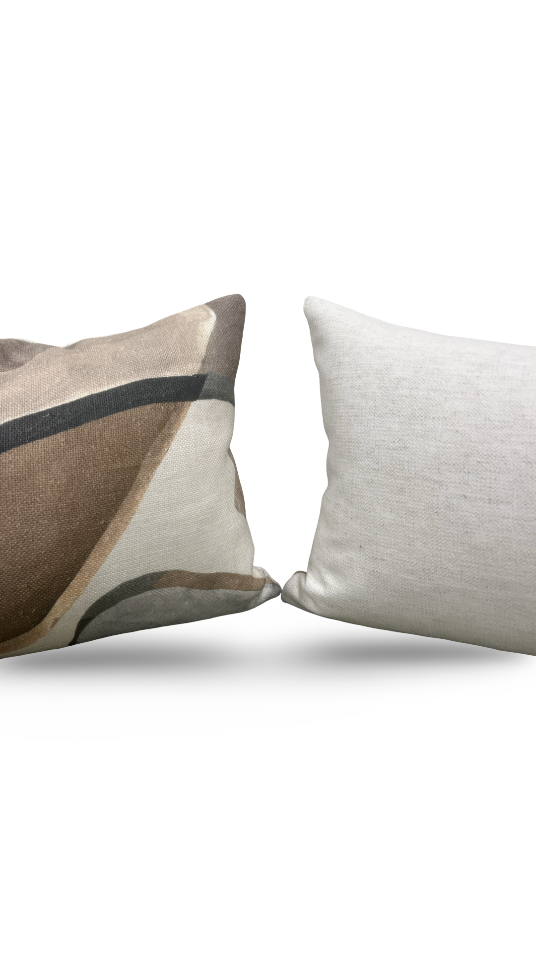 Lumbar Pillow Figura Ashlar 12x18" Knife Edge Cover