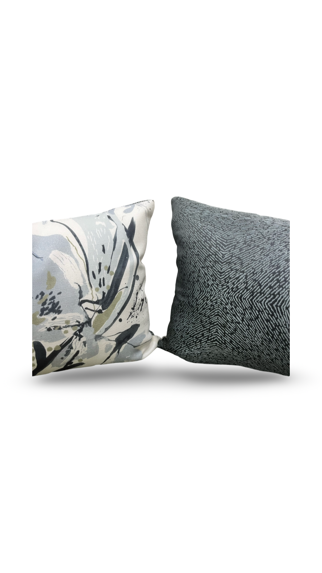 Artesia Ink 12X18" Knife Edge Decorative Lumbar Pillow
