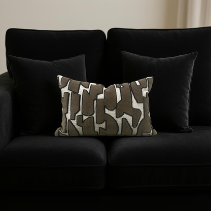 Lumbar Pillow Serac Elm 12x18" Knife Edge Cover