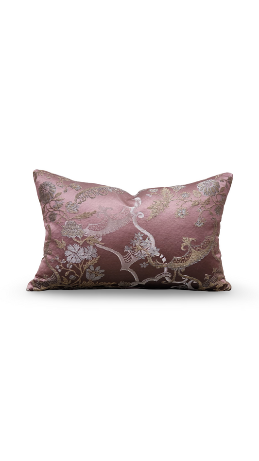 Rubelli Lumbar Pillow Madama Butterfly 12x18" Knife Edge Cover