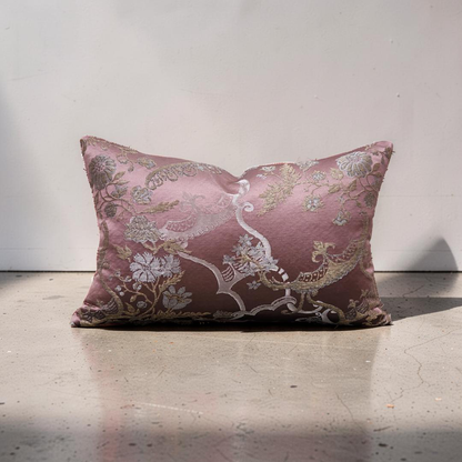 Rubelli Lumbar Pillow Madama Butterfly 12x18" Knife Edge Cover