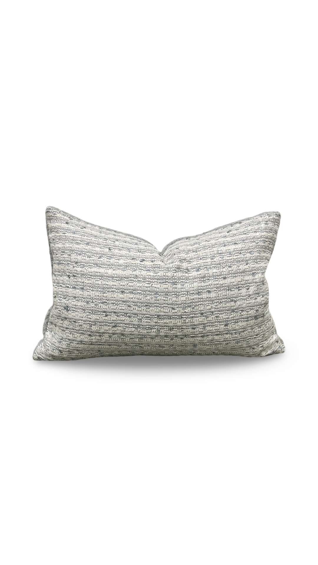 Burks Bluebell 12X18" Knife Edge Decorative Lumbar Pillow