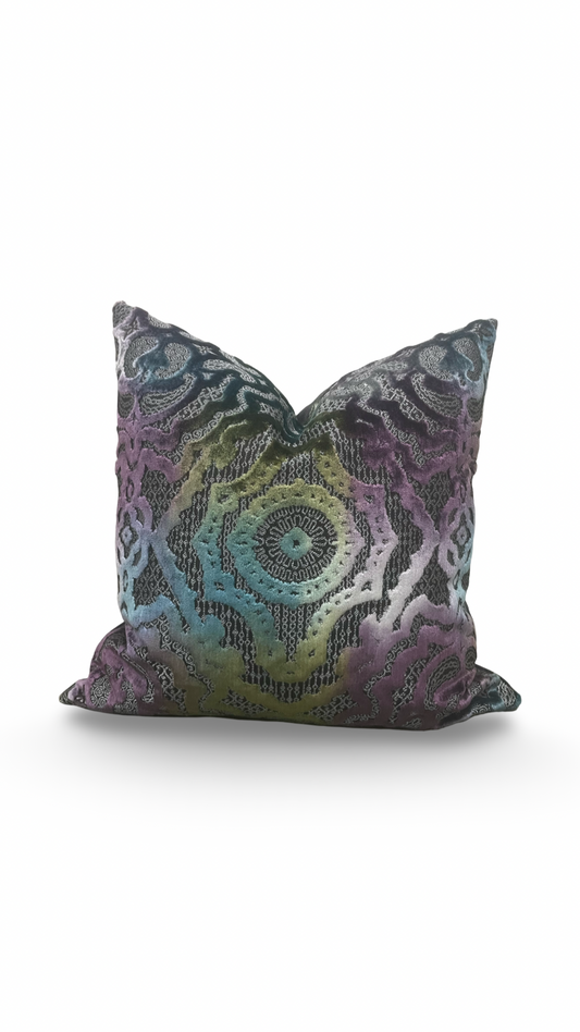 S Harris Fantasia 20x20" Knife Edge Decorative Throw Pillow