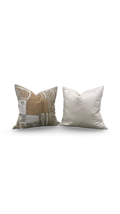 Decorative Pillow Kiva Tigers Eye Tourmaline -  20x20" Knife Edge Cover
