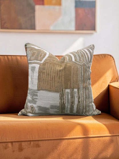 Decorative Pillow Kiva Tigers Eye Tourmaline -  20x20" Knife Edge Cover