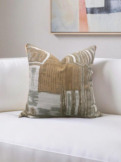 Decorative Pillow Kiva Tigers Eye Tourmaline -  20x20" Knife Edge Cover