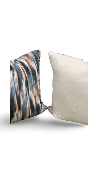 Melange Multi 18X18" Knife Edge Decorative Throw Pillow
