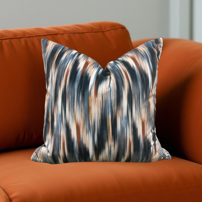Melange Multi 18X18" Knife Edge Decorative Throw Pillow