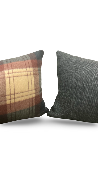 Sandra Jordan Lumbar Pillow Rosemary Armaretto 12x18" Knife Edge Cover