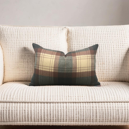 Sandra Jordan Lumbar Pillow Rosemary Armaretto 12x18" Knife Edge Cover