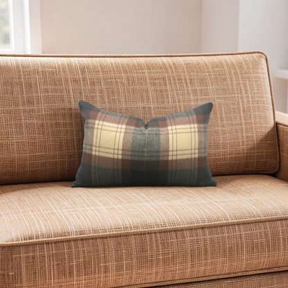Sandra Jordan Lumbar Pillow Rosemary Armaretto 12x18" Knife Edge Cover