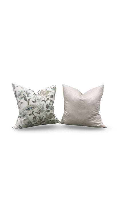 Schumacher Decorative Pillow Camberwell Vase 20x20" Knife Edge Cover