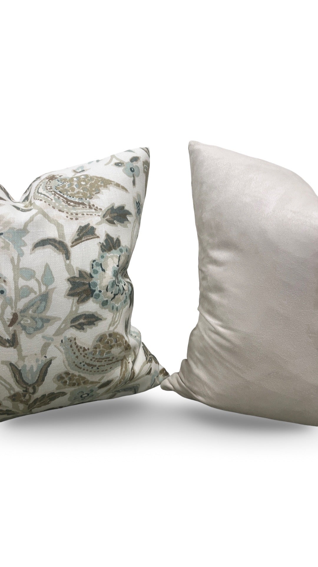 Schumacher Decorative Pillow Camberwell Vase 20x20" Knife Edge Cover