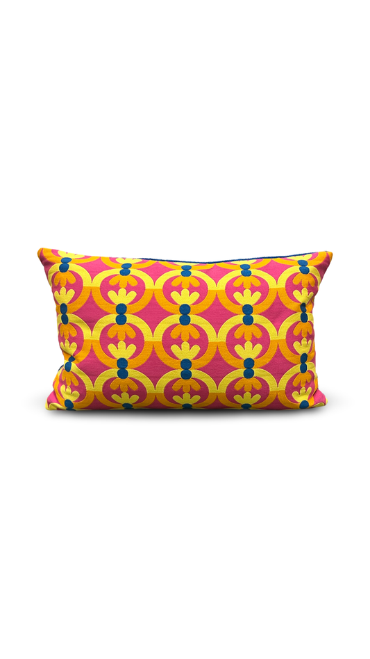 Shower me with Flowers Passion 12x18" Knife Edge Decorative Lumbar Pillow
