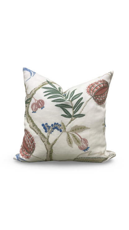 Stroheim Decorative Pillow Magalia Coral Bells 20x20" Knife Edge Cover