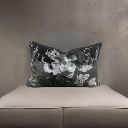 Abloom Shadow 12x18" Knife Edge Decorative Lumbar Pillow