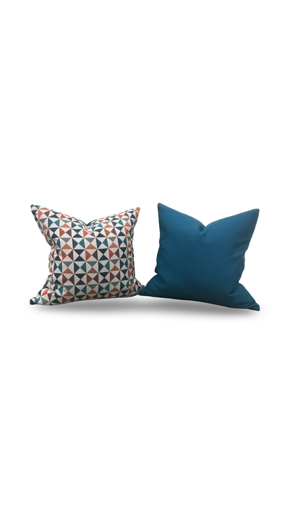 Outdoor Decorative Pillow Array Caribbean Knife Edge Cover