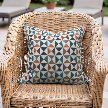 Outdoor Decorative Pillow Array Caribbean Knife Edge Cover