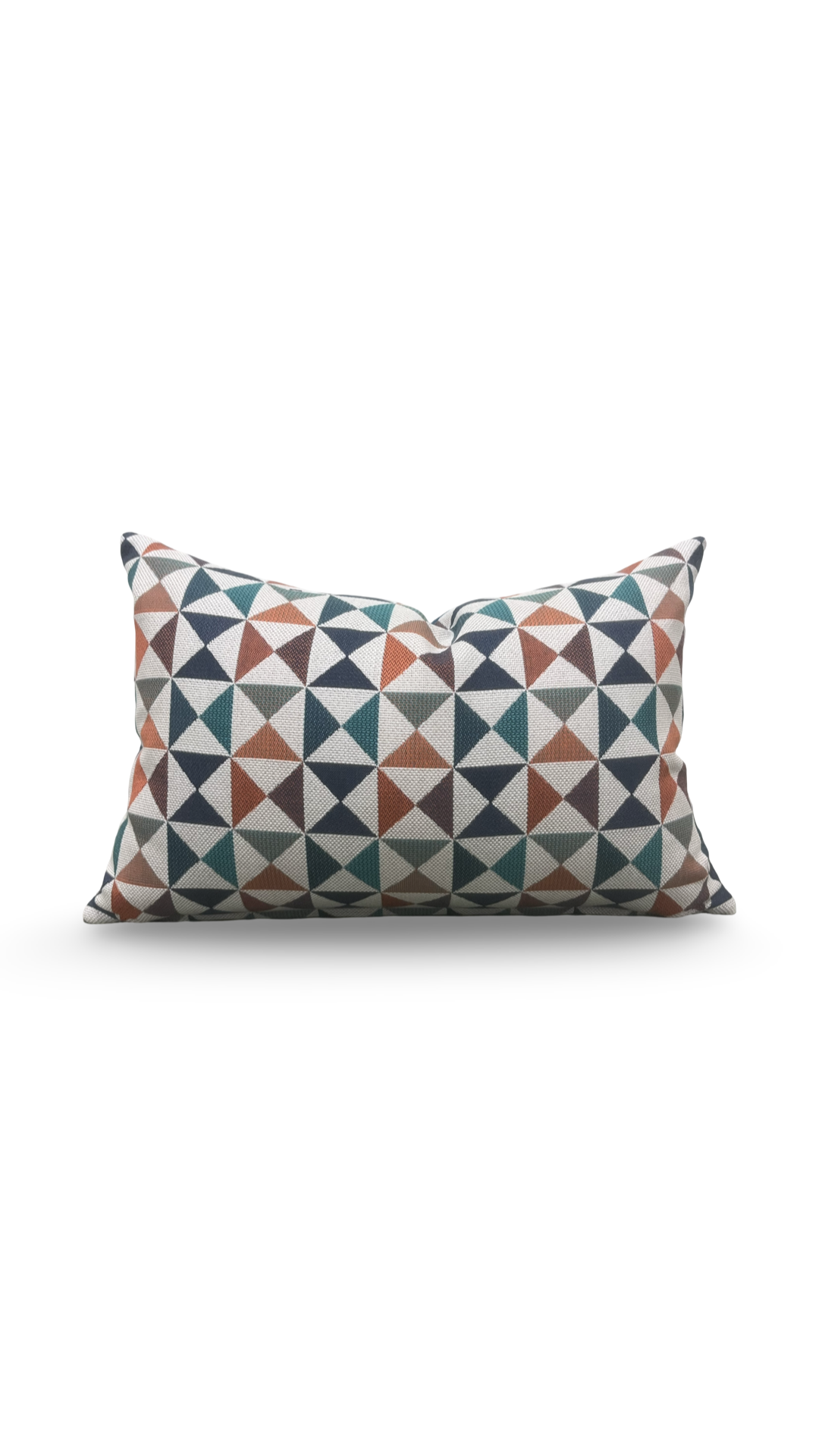 Outdoor Lumbar Pillow Array Caribbean Knife Edge Cover