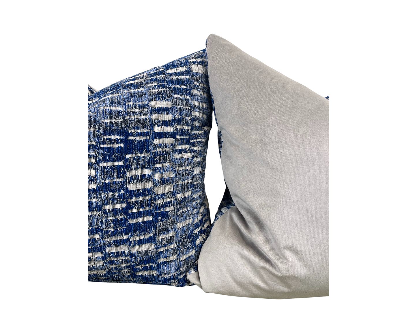 Switchback Royal 22x22" Decorative Pillow