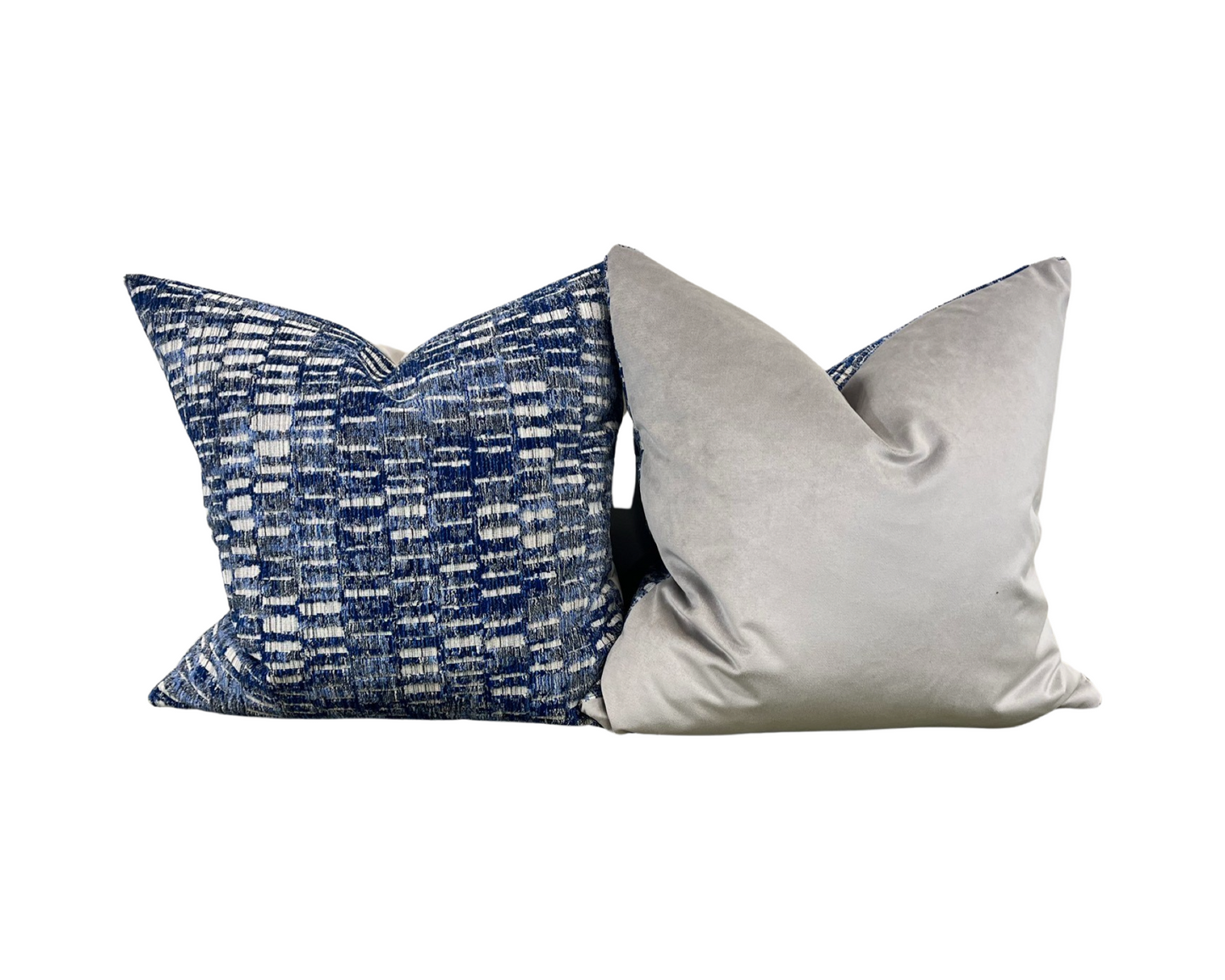 Switchback Royal 22x22" Decorative Pillow