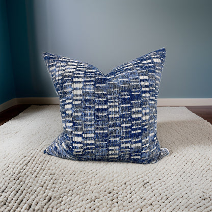 Switchback Royal 22x22" Decorative Pillow