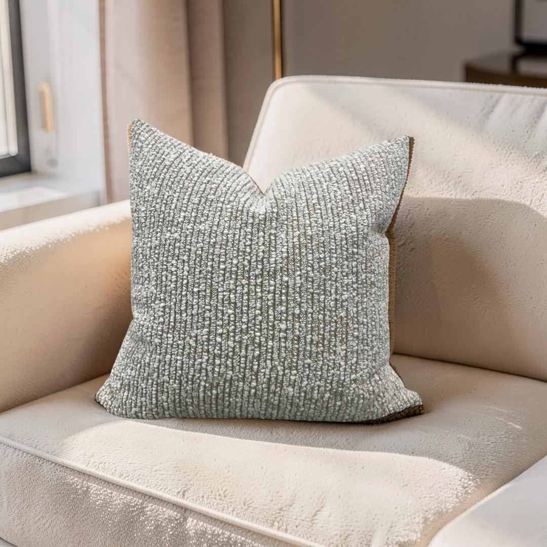 Decorative Pillow Killarney Hickory 22x22" Knife Edge Cover