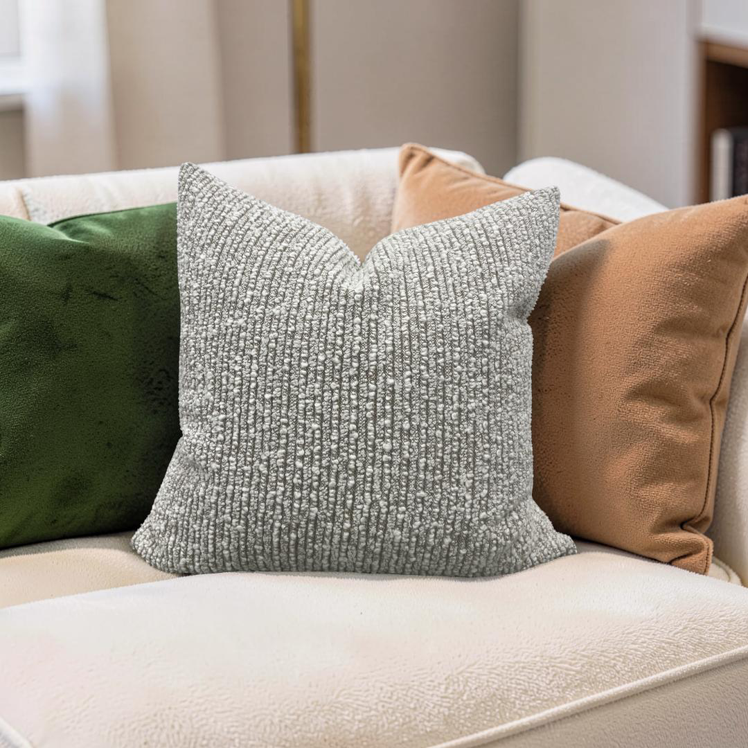 Decorative Pillow Killarney Hickory 22x22" Knife Edge Cover