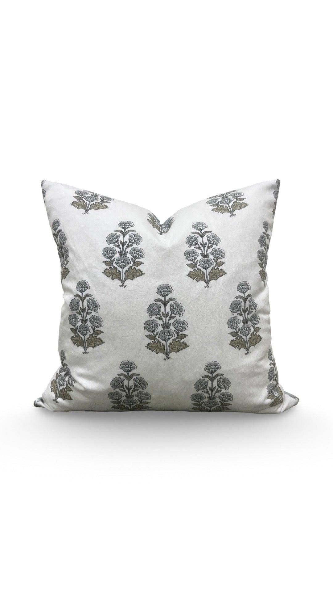 Thibaut Decorative Pillow Audrey Grey 20x20" Knife Edge Cover
