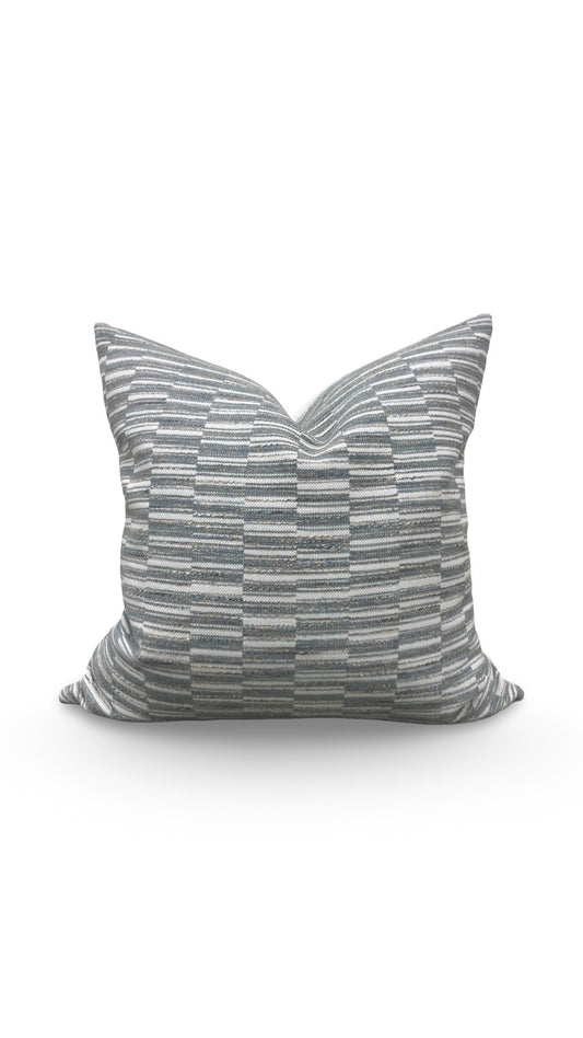 Thibaut Decorative Pillow Legato Fog 20x20" Knife Edge Cover