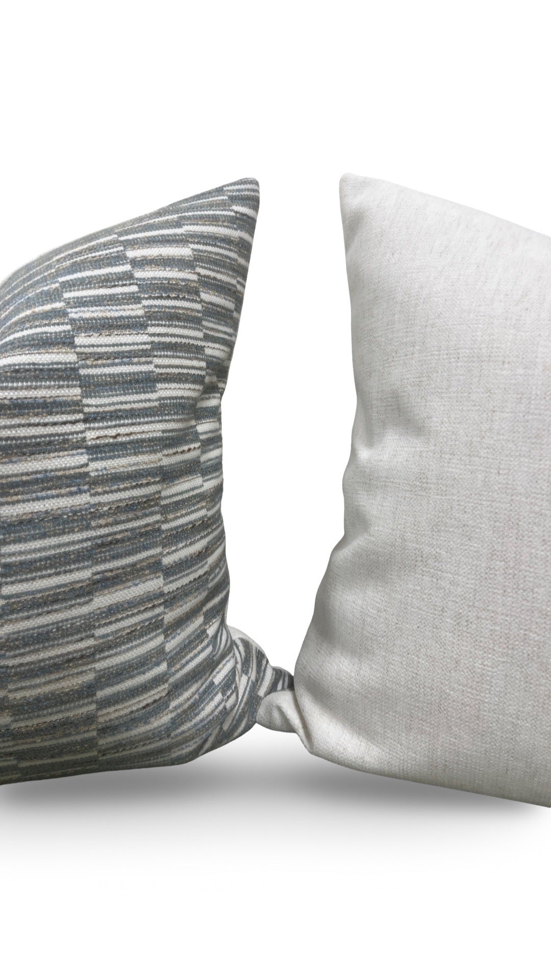 Thibaut Decorative Pillow Legato Fog 20x20" Knife Edge Cover