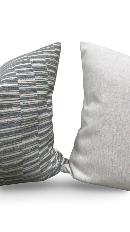 Thibaut Decorative Pillow Legato Fog 20x20" Knife Edge Cover