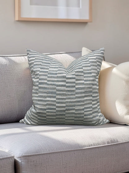 Thibaut Decorative Pillow Legato Fog 20x20" Knife Edge Cover