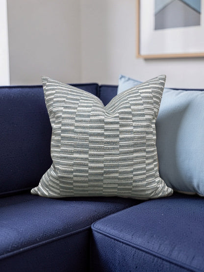 Thibaut Decorative Pillow Legato Fog 20x20" Knife Edge Cover